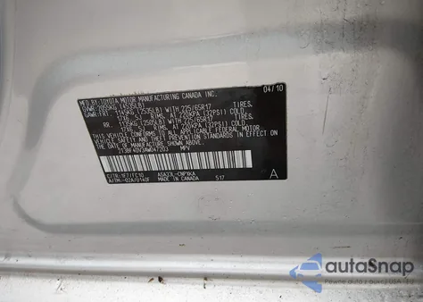 2010 Toyota Rav4 from USA, damaged, VIN 2T3BF4DV3AW047203